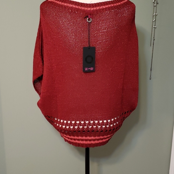 Red mesh Save The Queen top - Picture 2 of 12